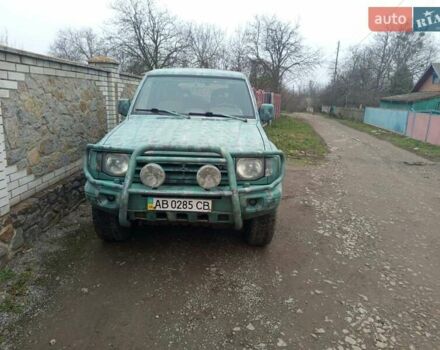 Зеленый Мицубиси Паджеро, объемом двигателя 3.5 л и пробегом 225 тыс. км за 6700 $, фото 1 на Automoto.ua