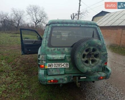 Зеленый Мицубиси Паджеро, объемом двигателя 3.5 л и пробегом 225 тыс. км за 6700 $, фото 2 на Automoto.ua