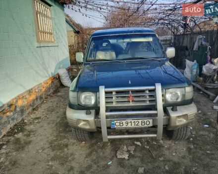 Зелений Міцубісі Паджеро, об'ємом двигуна 3 л та пробігом 320 тис. км за 6000 $, фото 2 на Automoto.ua