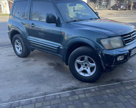 Зеленый Мицубиси Паджеро, объемом двигателя 3.2 л и пробегом 255 тыс. км за 7000 $, фото 2 на Automoto.ua