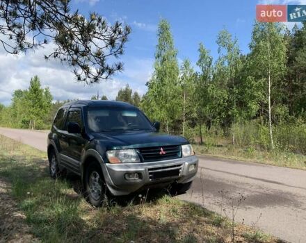 Зеленый Мицубиси Паджеро, объемом двигателя 3.2 л и пробегом 345 тыс. км за 7000 $, фото 7 на Automoto.ua