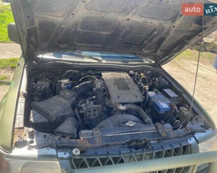 Зеленый Мицубиси Паджеро, объемом двигателя 3 л и пробегом 392 тыс. км за 7700 $, фото 12 на Automoto.ua