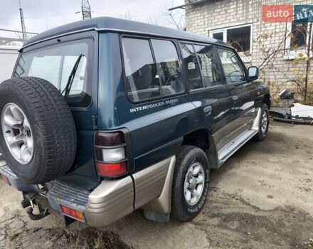 Зеленый Мицубиси Паджеро, объемом двигателя 2.5 л и пробегом 180 тыс. км за 6499 $, фото 3 на Automoto.ua