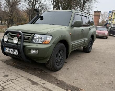 Зеленый Мицубиси Паджеро, объемом двигателя 3.2 л и пробегом 250 тыс. км за 6200 $, фото 1 на Automoto.ua