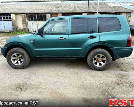 Зеленый Мицубиси Паджеро, объемом двигателя 2.5 л и пробегом 268 тыс. км за 3700 $, фото 3 на Automoto.ua