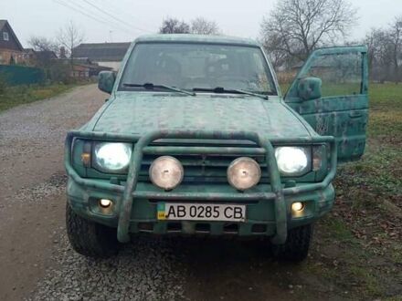 Зеленый Мицубиси Паджеро, объемом двигателя 3.5 л и пробегом 225 тыс. км за 6700 $, фото 1 на Automoto.ua