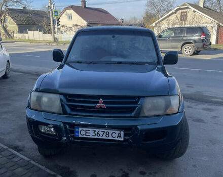 Зеленый Мицубиси Паджеро, объемом двигателя 3.2 л и пробегом 255 тыс. км за 7000 $, фото 1 на Automoto.ua