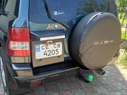 Мицубиси Паджеро 2002 в Новоселица на Automoto.ua Зеленый Мицубиси Паджеро, объемом двигателя 1.8 л и пробегом 205 тыс. км за 5800 $, фото 1 на Automoto.ua