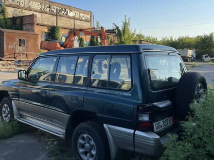 Зеленый Мицубиси Паджеро, объемом двигателя 2.5 л и пробегом 172 тыс. км за 5800 $, фото 1 на Automoto.ua