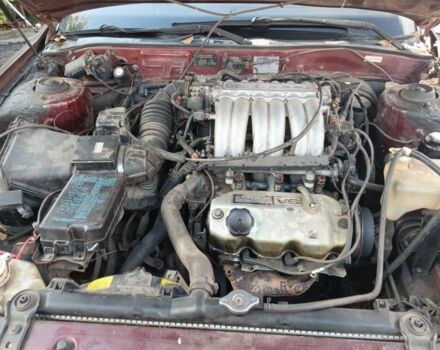 Красный Мицубиси Сигма, объемом двигателя 3 л и пробегом 350 тыс. км за 1500 $, фото 5 на Automoto.ua