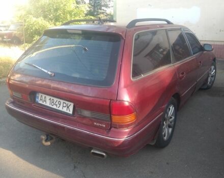 Красный Мицубиси Сигма, объемом двигателя 3 л и пробегом 375 тыс. км за 1500 $, фото 5 на Automoto.ua