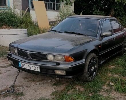 Серый Мицубиси Сигма, объемом двигателя 3 л и пробегом 370 тыс. км за 1546 $, фото 2 на Automoto.ua