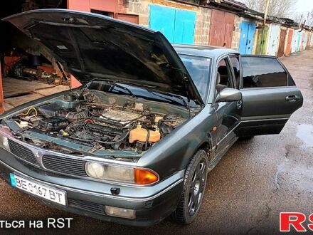Мицубиси Сигма 1991 в Борисполе на Automoto.ua Серый Мицубиси Сигма, объемом двигателя 3 л и пробегом 0 тыс. км за 1200 $, фото 1 на Automoto.ua