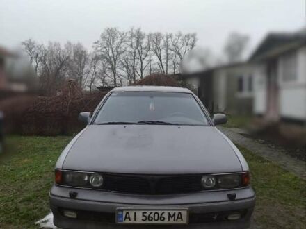 Серый Мицубиси Сигма, объемом двигателя 3 л и пробегом 366 тыс. км за 1700 $, фото 1 на Automoto.ua