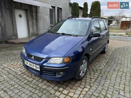 Синий Мицубиси Спейс Стар, объемом двигателя 1.58 л и пробегом 381 тыс. км за 2600 $, фото 1 на Automoto.ua