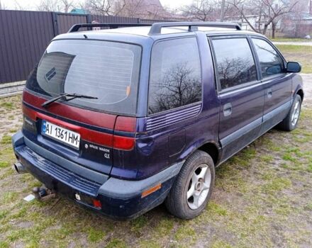 Мицубиси Спейс Вагон 1996 в Тараще на Automoto.ua Синий Мицубиси Спейс Вагон, объемом двигателя 2 л и пробегом 335 тыс. км за 1800 $, фото 3 на Automoto.ua