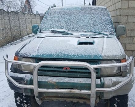 Зеленый Мицубиси Спейс Вагон, объемом двигателя 3 л и пробегом 200 тыс. км за 1250 $, фото 1 на Automoto.ua