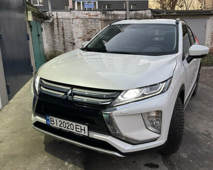 Белый Мицубиси Eclipse Cross, объемом двигателя 1.5 л и пробегом 21 тыс. км за 23750 $, фото 1 на Automoto.ua