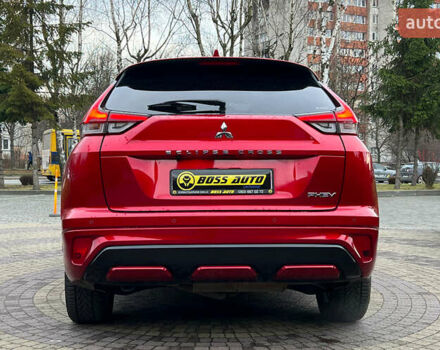 Красный Мицубиси Eclipse Cross, объемом двигателя 2.4 л и пробегом 80 тыс. км за 30999 $, фото 5 на Automoto.ua