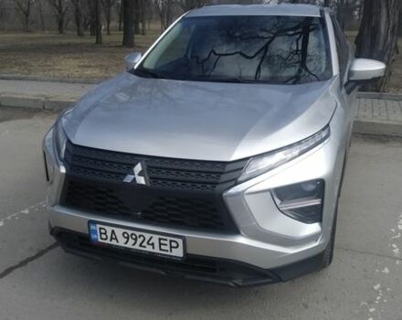 Серый Мицубиси Eclipse Cross, объемом двигателя 2 л и пробегом 55 тыс. км за 21499 $, фото 1 на Automoto.ua