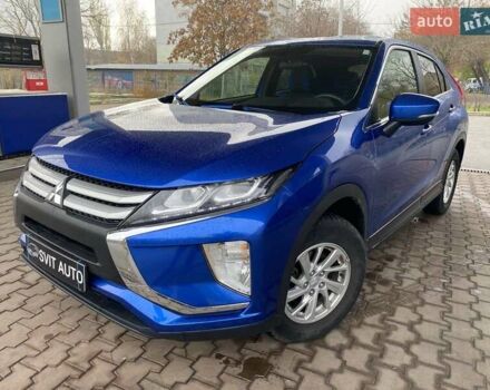 Синий Мицубиси Eclipse Cross, объемом двигателя 1.5 л и пробегом 126 тыс. км за 17200 $, фото 1 на Automoto.ua