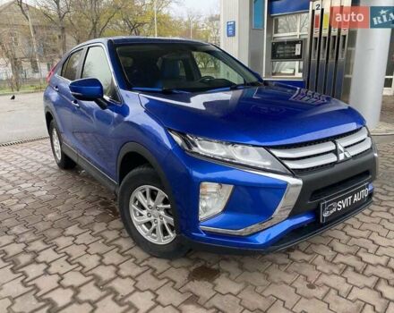 Синий Мицубиси Eclipse Cross, объемом двигателя 1.5 л и пробегом 126 тыс. км за 17200 $, фото 6 на Automoto.ua