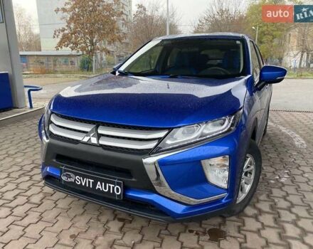 Синий Мицубиси Eclipse Cross, объемом двигателя 1.5 л и пробегом 126 тыс. км за 17200 $, фото 2 на Automoto.ua