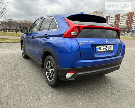 Синий Мицубиси Eclipse Cross, объемом двигателя 1.5 л и пробегом 89 тыс. км за 15900 $, фото 14 на Automoto.ua