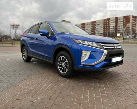 Синий Мицубиси Eclipse Cross, объемом двигателя 1.5 л и пробегом 78 тыс. км за 19500 $, фото 2 на Automoto.ua