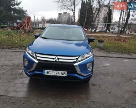 Синій Міцубісі Eclipse Cross, об'ємом двигуна 1.5 л та пробігом 95 тис. км за 14100 $, фото 1 на Automoto.ua