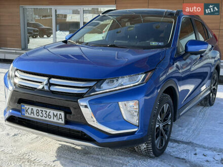 Синий Мицубиси Eclipse Cross, объемом двигателя 1.5 л и пробегом 69 тыс. км за 18900 $, фото 1 на Automoto.ua