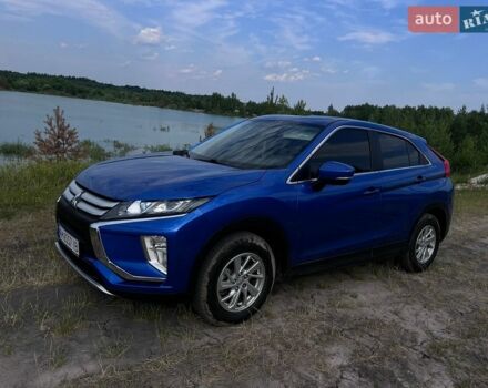 Синий Мицубиси Eclipse Cross, объемом двигателя 1.5 л и пробегом 71 тыс. км за 15300 $, фото 1 на Automoto.ua