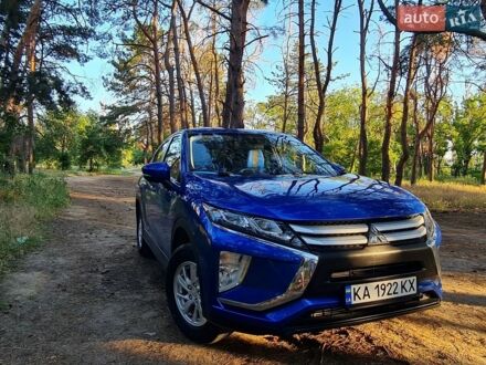 Синий Мицубиси Eclipse Cross, объемом двигателя 1.5 л и пробегом 128 тыс. км за 16500 $, фото 1 на Automoto.ua