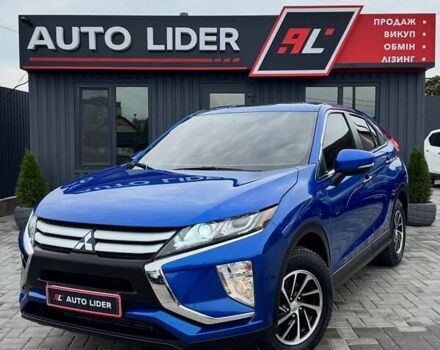 Синий Мицубиси Eclipse Cross, объемом двигателя 1.5 л и пробегом 59 тыс. км за 17700 $, фото 1 на Automoto.ua