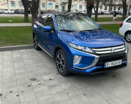 Синий Мицубиси Eclipse Cross, объемом двигателя 1.5 л и пробегом 35 тыс. км за 19900 $, фото 1 на Automoto.ua