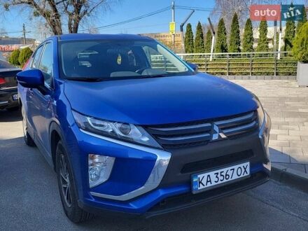 Синий Мицубиси Eclipse Cross, объемом двигателя 1.5 л и пробегом 107 тыс. км за 12000 $, фото 1 на Automoto.ua