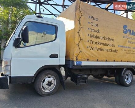 Белый Мицубиси Fuso Canter, объемом двигателя 2.98 л и пробегом 371 тыс. км за 10000 $, фото 2 на Automoto.ua