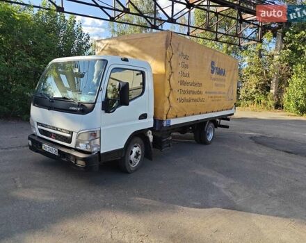 Белый Мицубиси Fuso Canter, объемом двигателя 2.98 л и пробегом 371 тыс. км за 10000 $, фото 1 на Automoto.ua