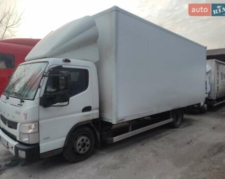 Белый Мицубиси Fuso Canter, объемом двигателя 3 л и пробегом 330 тыс. км за 10000 $, фото 2 на Automoto.ua
