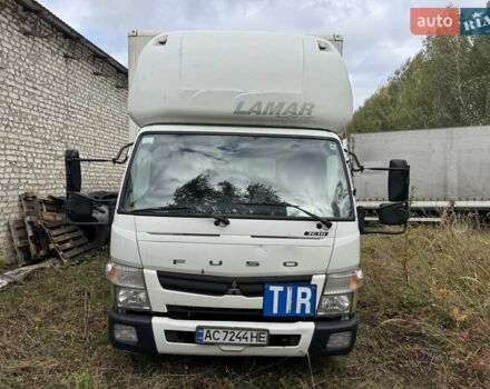 Белый Мицубиси Fuso Canter, объемом двигателя 3 л и пробегом 350 тыс. км за 16500 $, фото 2 на Automoto.ua