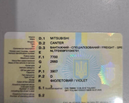 Фиолетовый Мицубиси Fuso Canter, объемом двигателя 3.91 л и пробегом 100 тыс. км за 12300 $, фото 16 на Automoto.ua