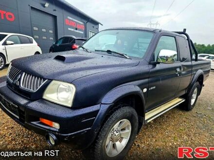 Міцубісі L200 2002 у Києві на Automoto.ua Синій Міцубісі L200, об'ємом двигуна 2.5 л та пробігом 200 тис. км за 2500 $, фото 1 на Automoto.ua