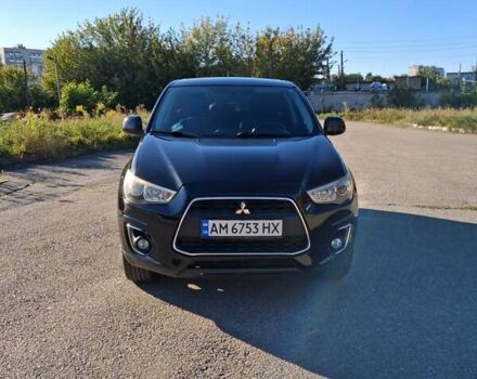 Черный Мицубиси Outlander Sport, объемом двигателя 1.97 л и пробегом 80 тыс. км за 12000 $, фото 1 на Automoto.ua