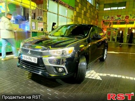 Черный Мицубиси Outlander Sport, объемом двигателя 2.4 л и пробегом 187 тыс. км за 13000 $, фото 1 на Automoto.ua