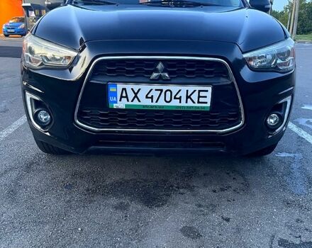 Черный Мицубиси Outlander Sport, объемом двигателя 2.4 л и пробегом 208 тыс. км за 12500 $, фото 1 на Automoto.ua