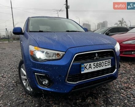 Синий Мицубиси Outlander Sport, объемом двигателя 2 л и пробегом 177 тыс. км за 12000 $, фото 3 на Automoto.ua