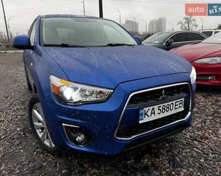 Синий Мицубиси Outlander Sport, объемом двигателя 2 л и пробегом 177 тыс. км за 12000 $, фото 2 на Automoto.ua