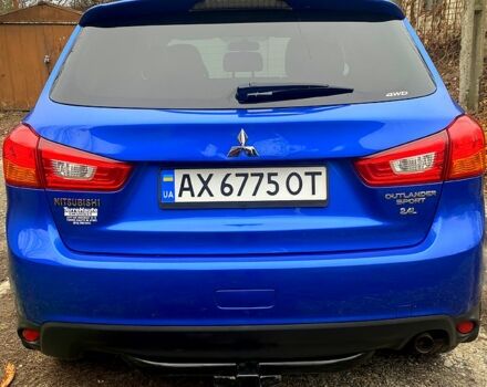 Синий Мицубиси Outlander Sport, объемом двигателя 2.4 л и пробегом 126 тыс. км за 13300 $, фото 4 на Automoto.ua