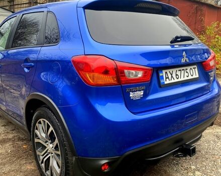 Синий Мицубиси Outlander Sport, объемом двигателя 2.4 л и пробегом 126 тыс. км за 13300 $, фото 3 на Automoto.ua