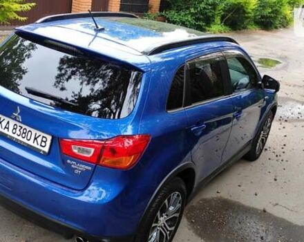 Синий Мицубиси Outlander Sport, объемом двигателя 2.4 л и пробегом 87 тыс. км за 15800 $, фото 7 на Automoto.ua